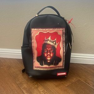 Biggie smalls spray-ground backpack